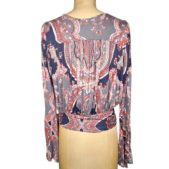 Free People | Free People Paisley Fiona Wrap | Free People Blouse - Picture 7 of 11
